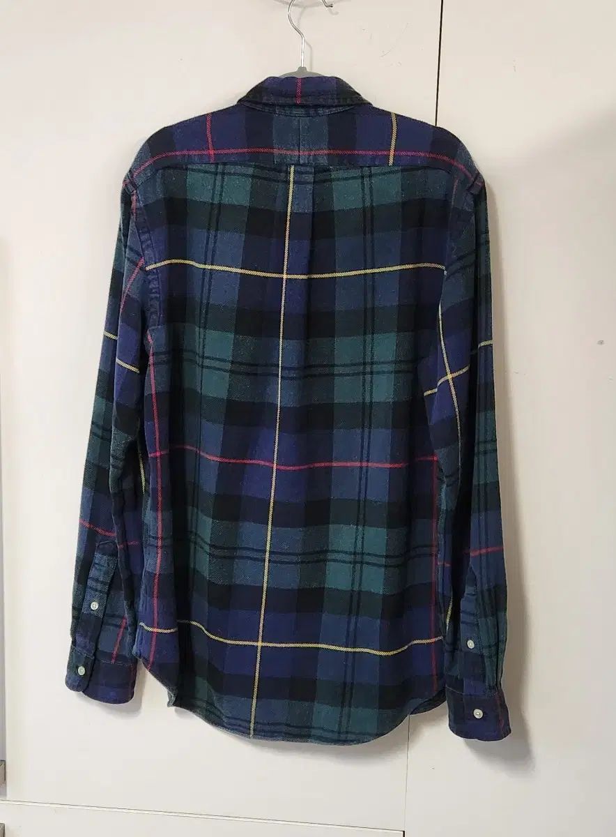 ポロ ラルフ ローレン 新モデル Classic Fit タータンチェック シャツ M (95-100)