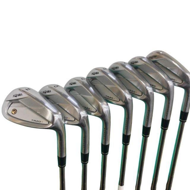 【中古】 本間ゴルフ TOUR WORLD TR20P 7S アイアンセット IR NS PRO MODUS3 FOR T//WORLD (フレックスS) メンズ 男性用 右利き 右用 Dランク ゴルフクラブ