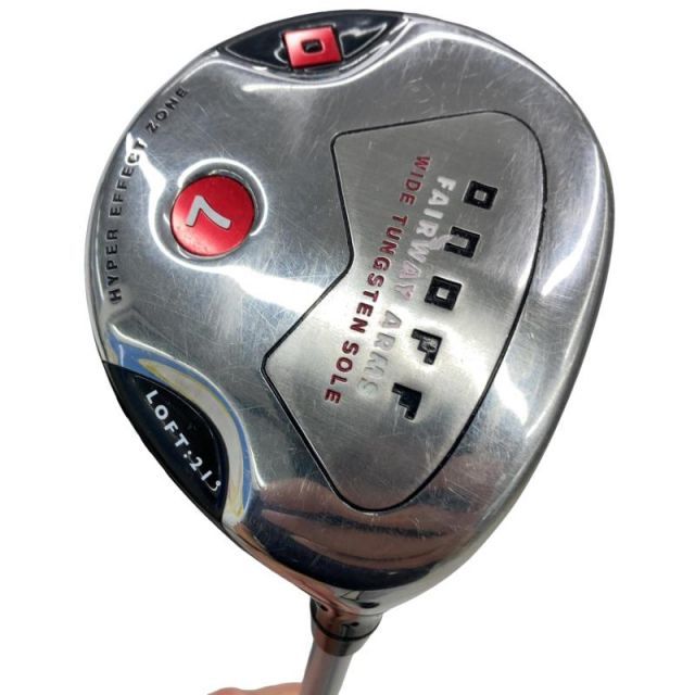 【中古】 ダイワ(グローブライド) ONOFF ARMS(2008) 7W フェアウェイウッド FW リシャフト (フレックスその他) メンズ 男性用 右利き 右用 Cランク ゴルフクラブ
