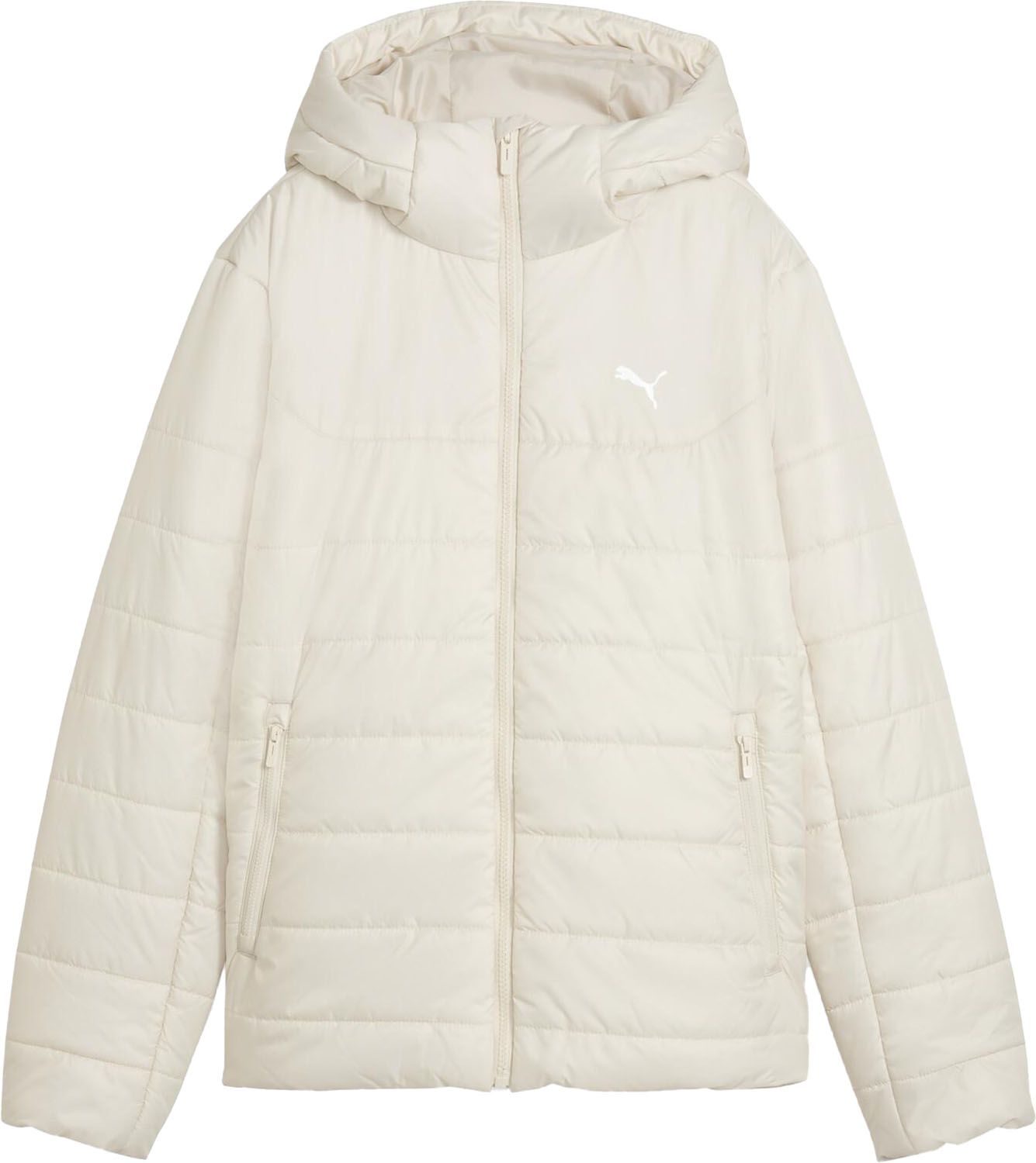 プーマ PUMA ESS フーデッド パデッド JKT ジャケット アウター ジャンパー 上着 フード レディース ウィメンズ 女性 大人 防寒 機能素材 ロゴ ワンポイント 690931 87 ALPINESNOW