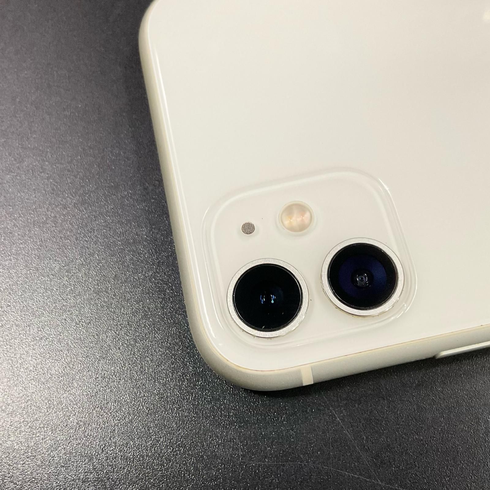 動作確認済み iPhone11 128GB ホワイト 全額返金保証】【最速発送 