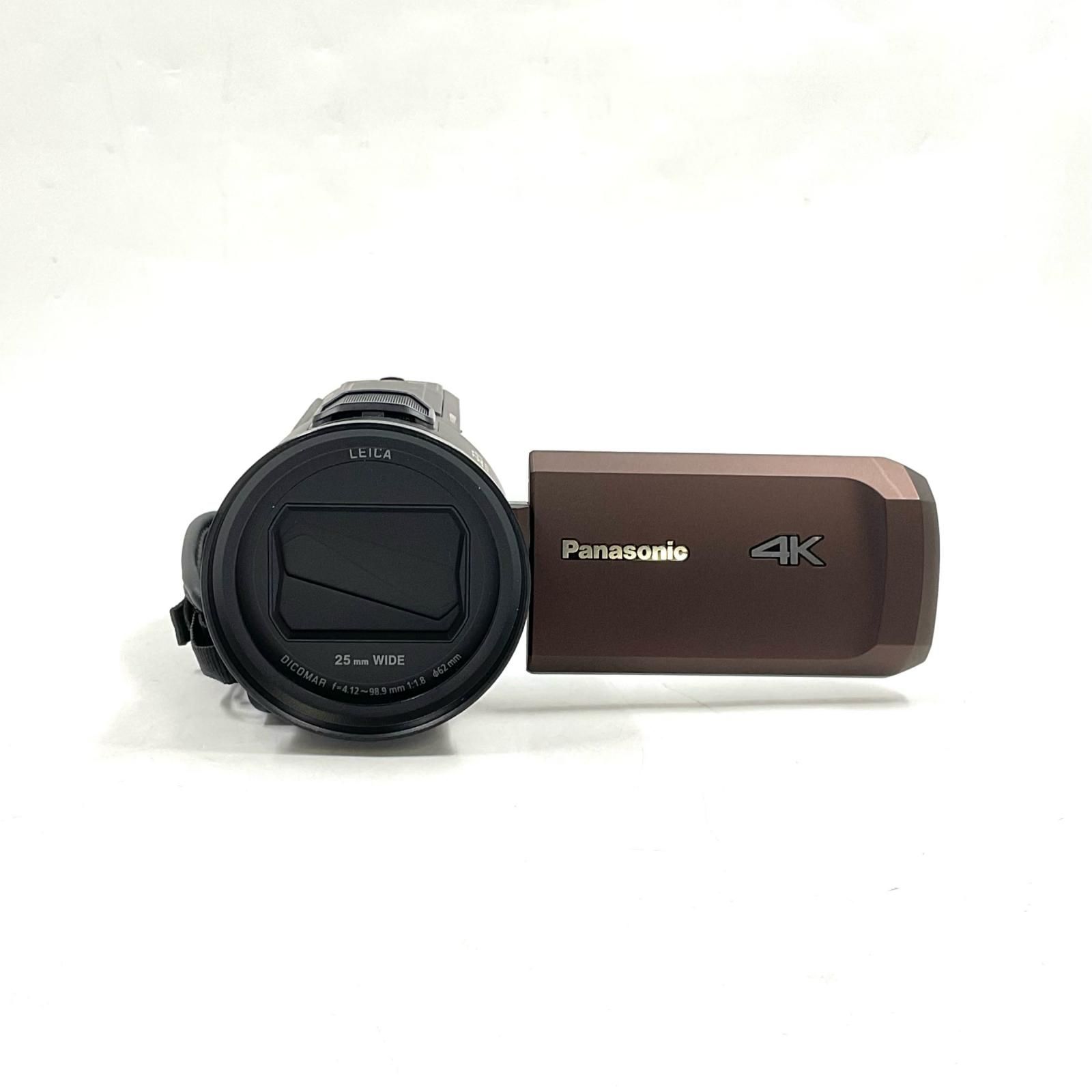 【全額返金保証】【最速発送】Panasonic HC-VX1M　ブラウン 美品 動作確認済