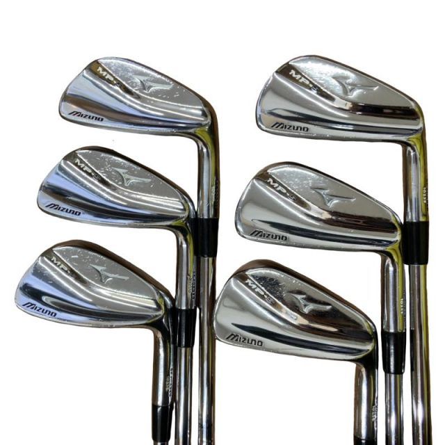 【中古】 ミズノ MP-5 6S アイアンセット IR 純正特注シャフト (フレックスX) メンズ 男性用 右利き 右用 Cランク ゴルフクラブ