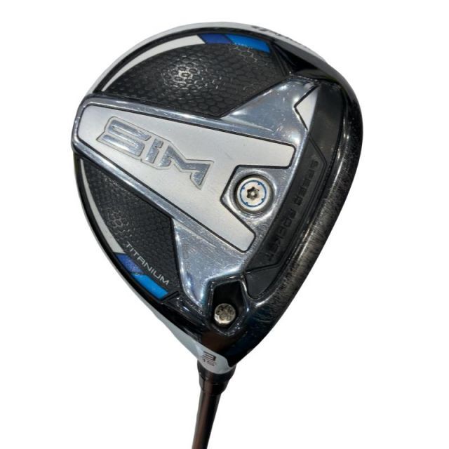 【中古】 テーラーメイド SIM 3W フェアウェイウッド FW TENSEI SILVER TM50(FW) (フレックスS) メンズ 男性用 右利き 右用 Cランク ゴルフクラブ
