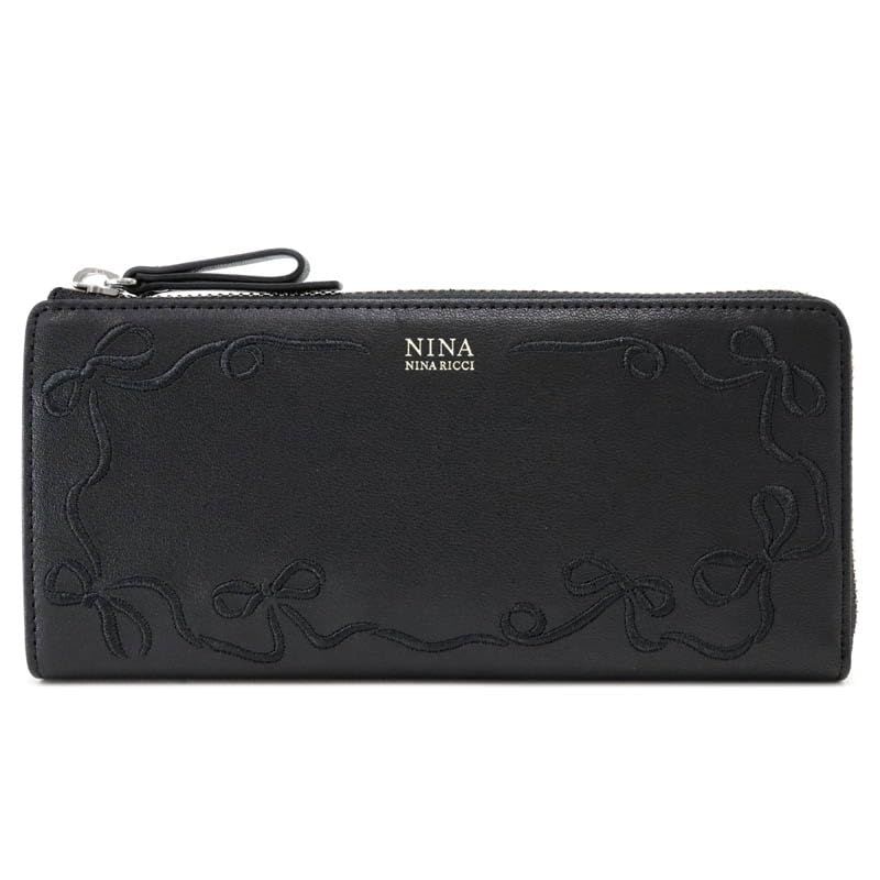 新品 [ニナ・ニナ リッチ] 札入れ マリアパース 35-3254 レディース ブラック
