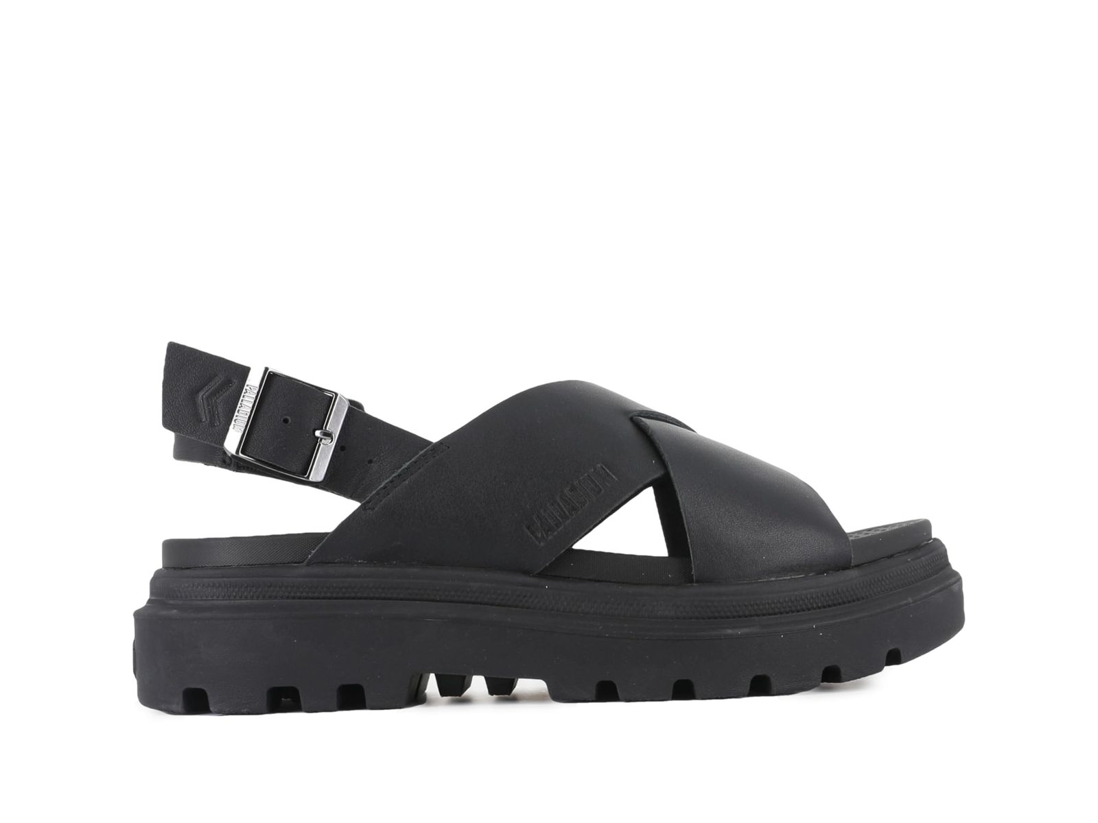 新品 [パラディウム] サンダル PALLACRUISE CROSSED レディース BLACK(008) 23.5 cm 10,200円