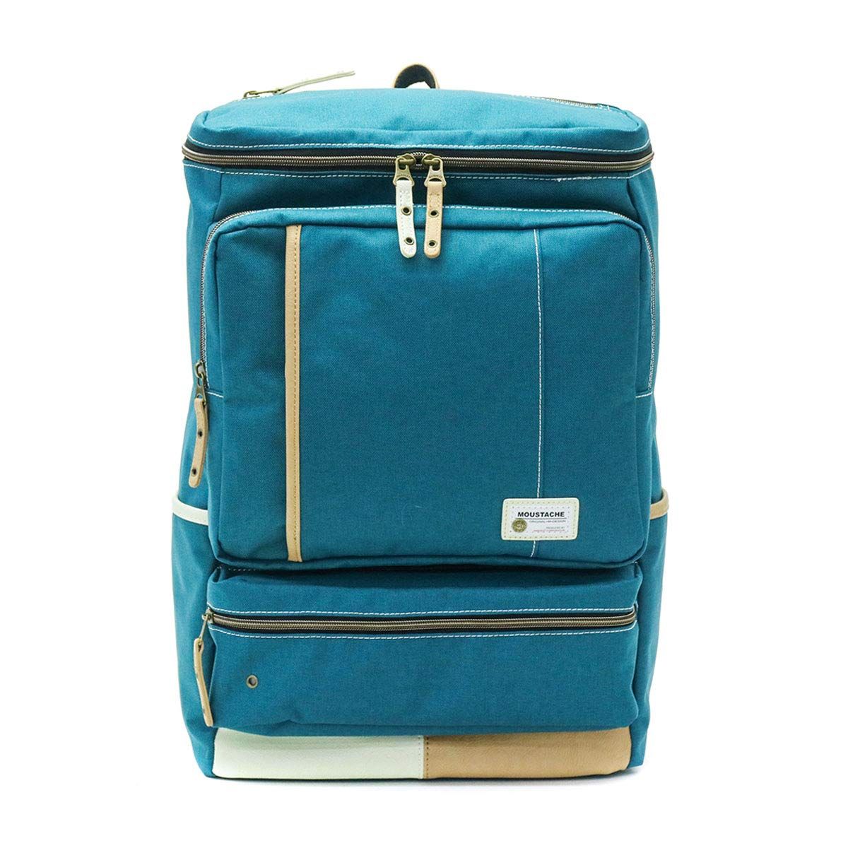 新品 [ムスタッシュ]MOUSTACHE リュック 33L バックパック YUQ-4775 ブルー