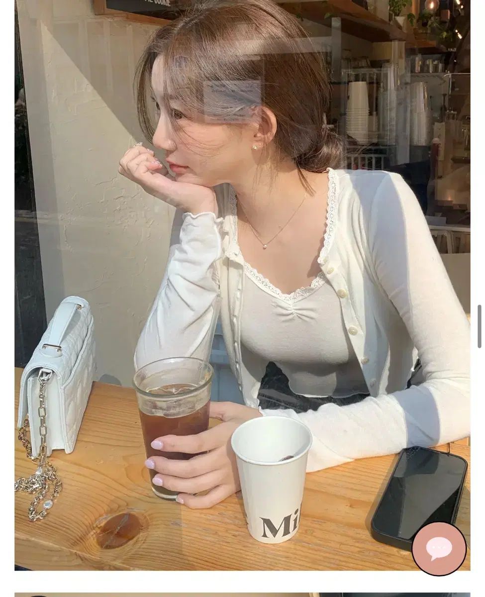ジェニオルナ レース ノースリーブ カーディガンセット