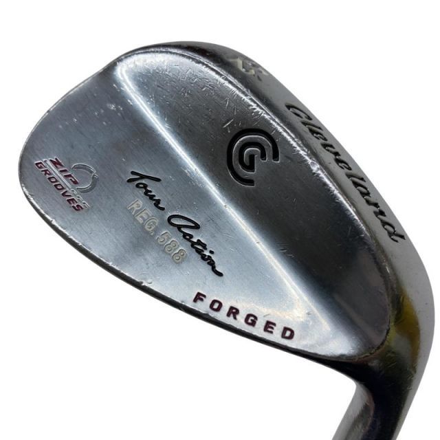 【中古】 クリーブランド TOUR ACTION 588 ZIP GROOVES FORGED 52°/08° ウェッジ WG NS PRO 950GH (フレックスS) メンズ 男性用 右利き 右用 Cランク ゴルフクラブ