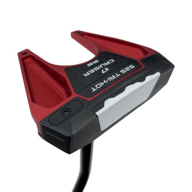 【中古】 オデッセイ SQUARE 2 SQUARE TRI-HOT #7 CRUISER SB 38インチ パター PT STROKE LAB 140 スチール (フレックスその他) メンズ 男性用 右利き 右用 Bランク ゴルフクラブ