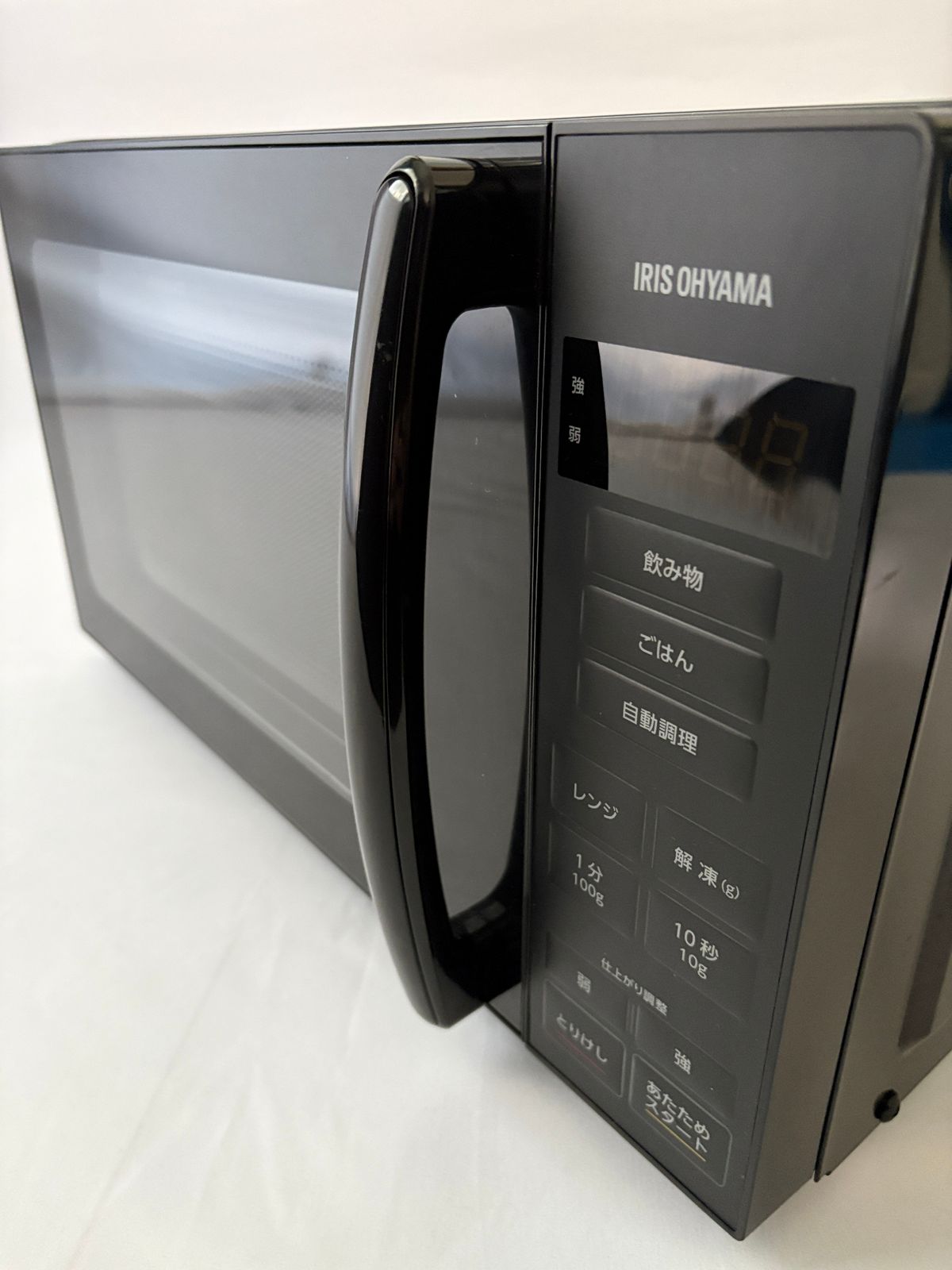 アイリスオーヤマ IRIS OHYAMA 電子レンジ PMG-T179-B 17L 黒 単機能