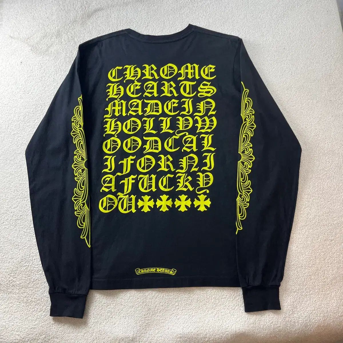 100 クロムハーツ ホースシュー ロングスリーブ Tシャツ