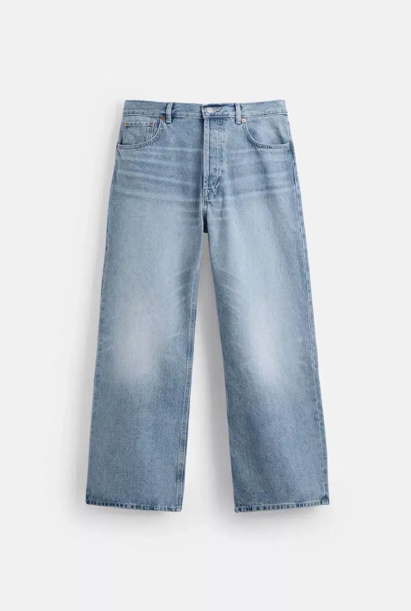 ZARA ザラ フレアフィット ライトブルー バギー ジーン