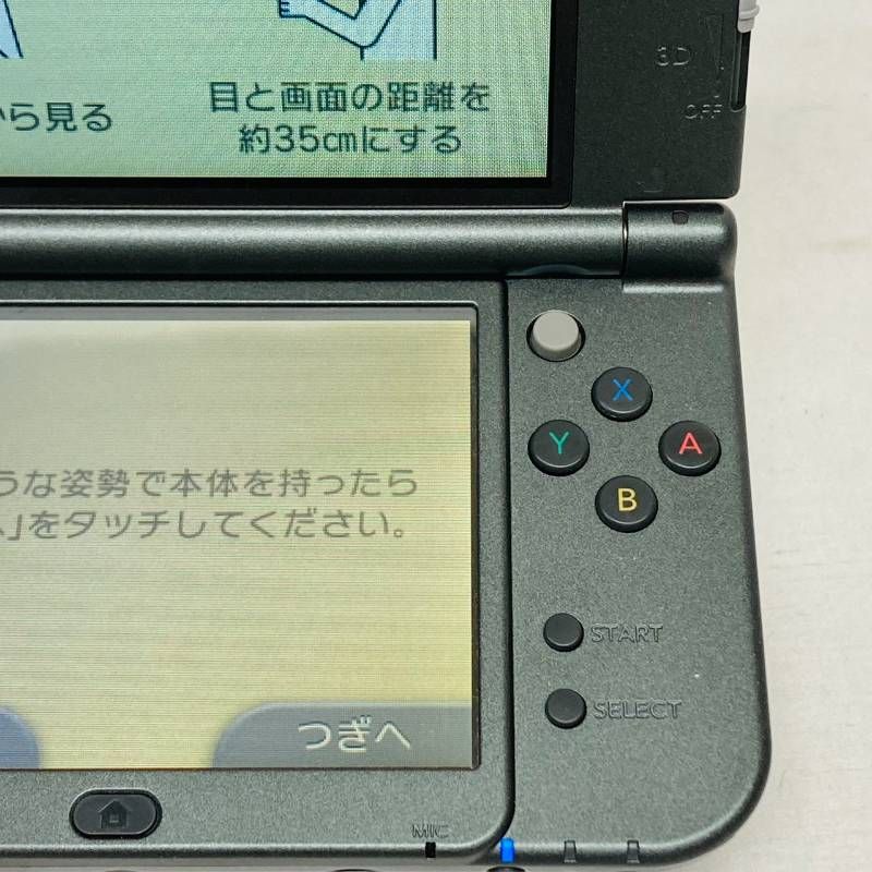 【動作OK】 Nintendo New 3DS LL ブラック 本体 タッチペン / 任天堂