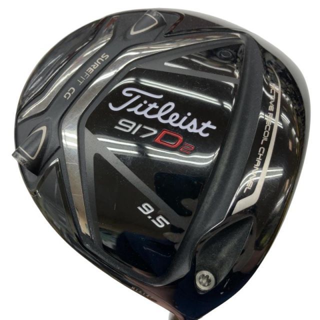 【中古】 タイトリスト 917 D2 9.5° ドライバー DR リシャフト (フレックスその他) メンズ 男性用 右利き 右用 Bランク ゴルフクラブ