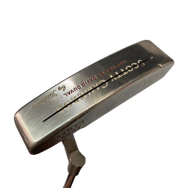 【中古】 タイトリスト SCOTTY CAMERON INSPIRED BY DAVID DUVAL パター PT スチール (フレックスその他) メンズ 男性用 右利き 右用 Dランク ゴルフクラブ