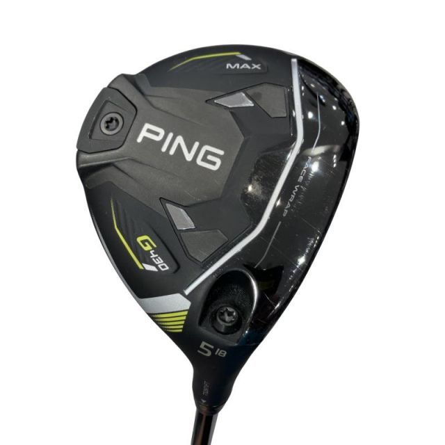 【中古】 ピン G430 MAX 5W フェアウェイウッド FW ALTA J CB BLACK(FW) (フレックスR) メンズ 男性用 右利き 右用 Bランク ゴルフクラブ