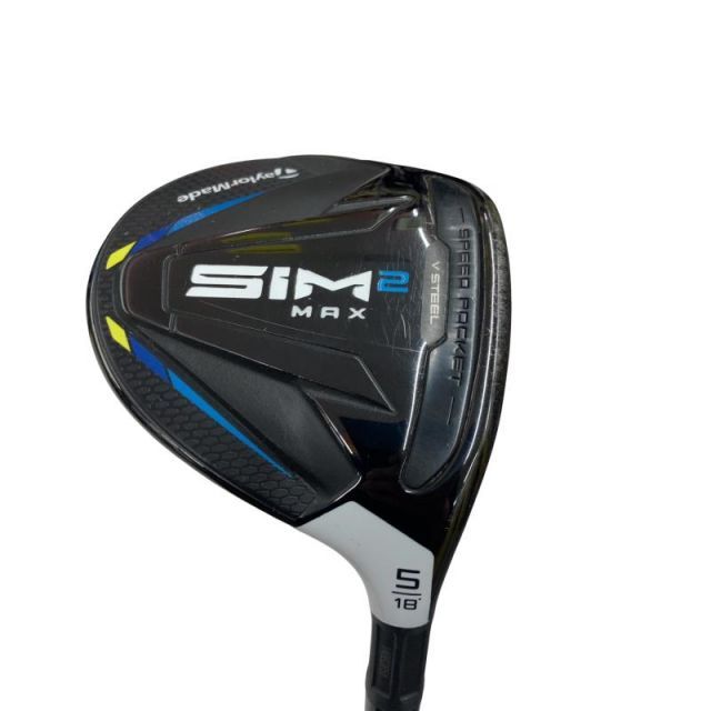 【中古】 テーラーメイド SIM2 MAX 5W フェアウェイウッド FW TENSEI BLUE TM50(SIM2 FW) (フレックスS) メンズ 男性用 右利き 右用 Cランク ゴルフクラブ