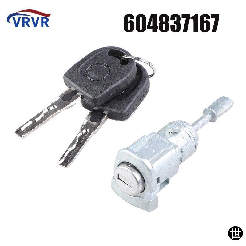 VW ルポゴルフ IV 4 MK4ボーラジェッタパサートポロ 9N 用 フロント左車キー ドアロック シリンダー 604837167
