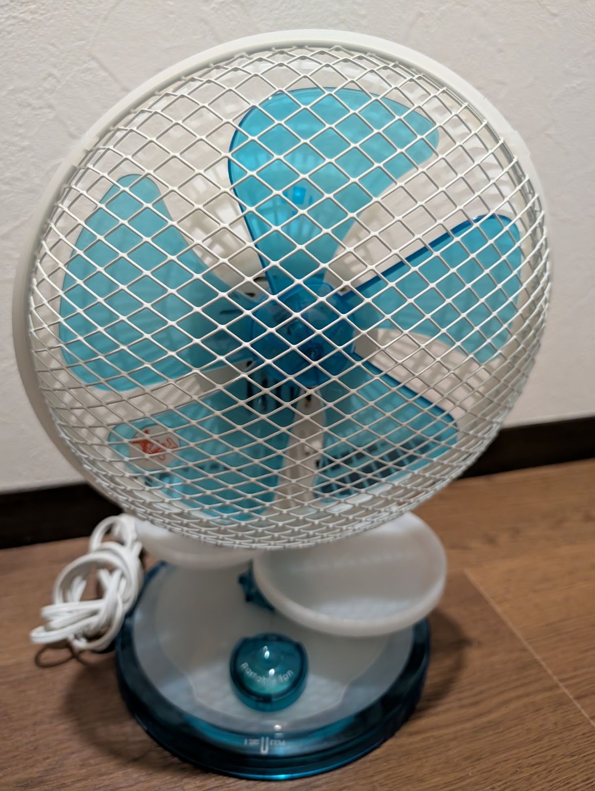 工場扇 TZF-45P 青い3枚羽根スタンド扇風機 床置き式 工業 業務用 大風量 フロア 床置式 45cm羽根 扇風機・サーキュレーター