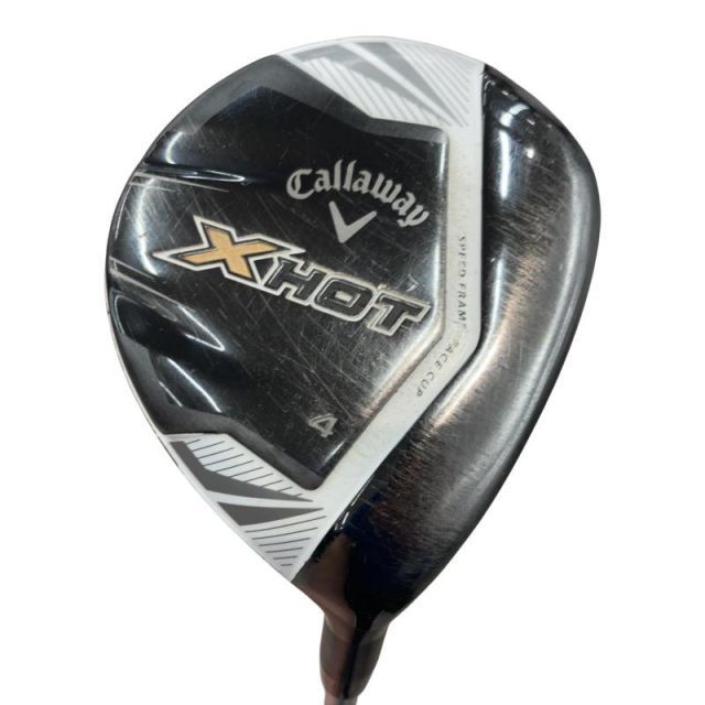 【中古】 キャロウェイ X HOT 4W フェアウェイウッド FW X HOT 50W(フェアウェイウッド) (フレックスR) メンズ 男性用 右利き 右用 Cランク ゴルフクラブ