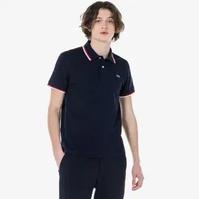 100 ) ラコステ メンズ 半袖 カラーTシャツ