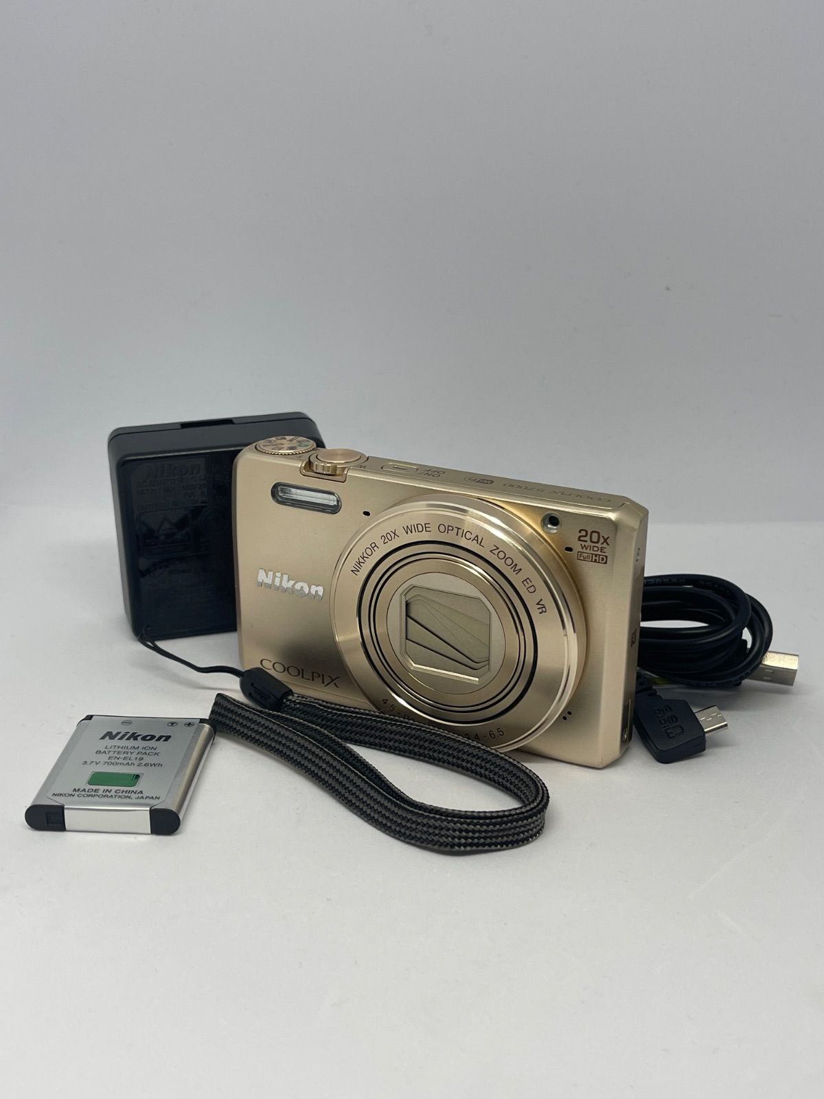 Nikon デジタルカメラ COOLPIX S7000 20倍ズーム 1605万画素 ゴールド S7000GL