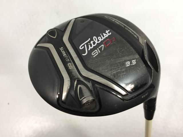 返品OK 【中古ゴルフクラブ】タイトリスト 917D3 ドライバー (日本仕様) MUSO XDB 65 1W
