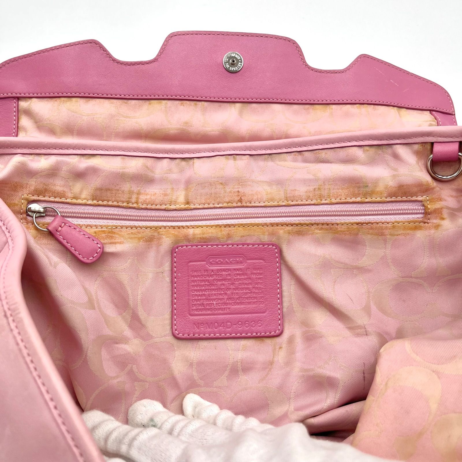 COACH コーチ フラップサッチェルバッグ トートバッグ ショルダー