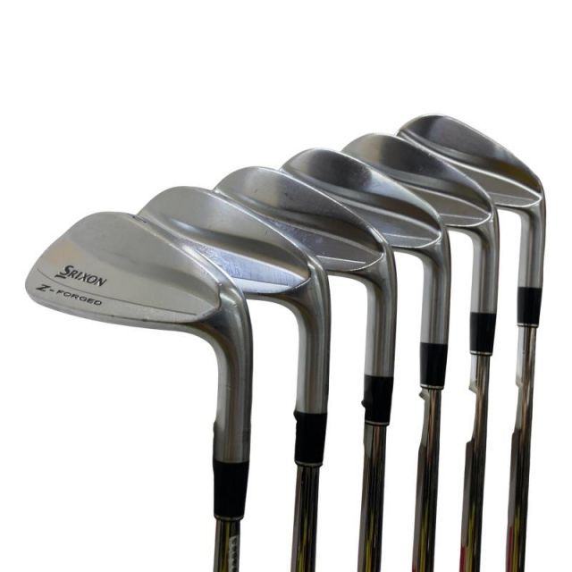 【中古】 ダンロップ SRIXON Z-FORGED 6S アイアンセット IR 純正特注シャフト (フレックスS) メンズ 男性用 右利き 右用 Cランク ゴルフクラブ
