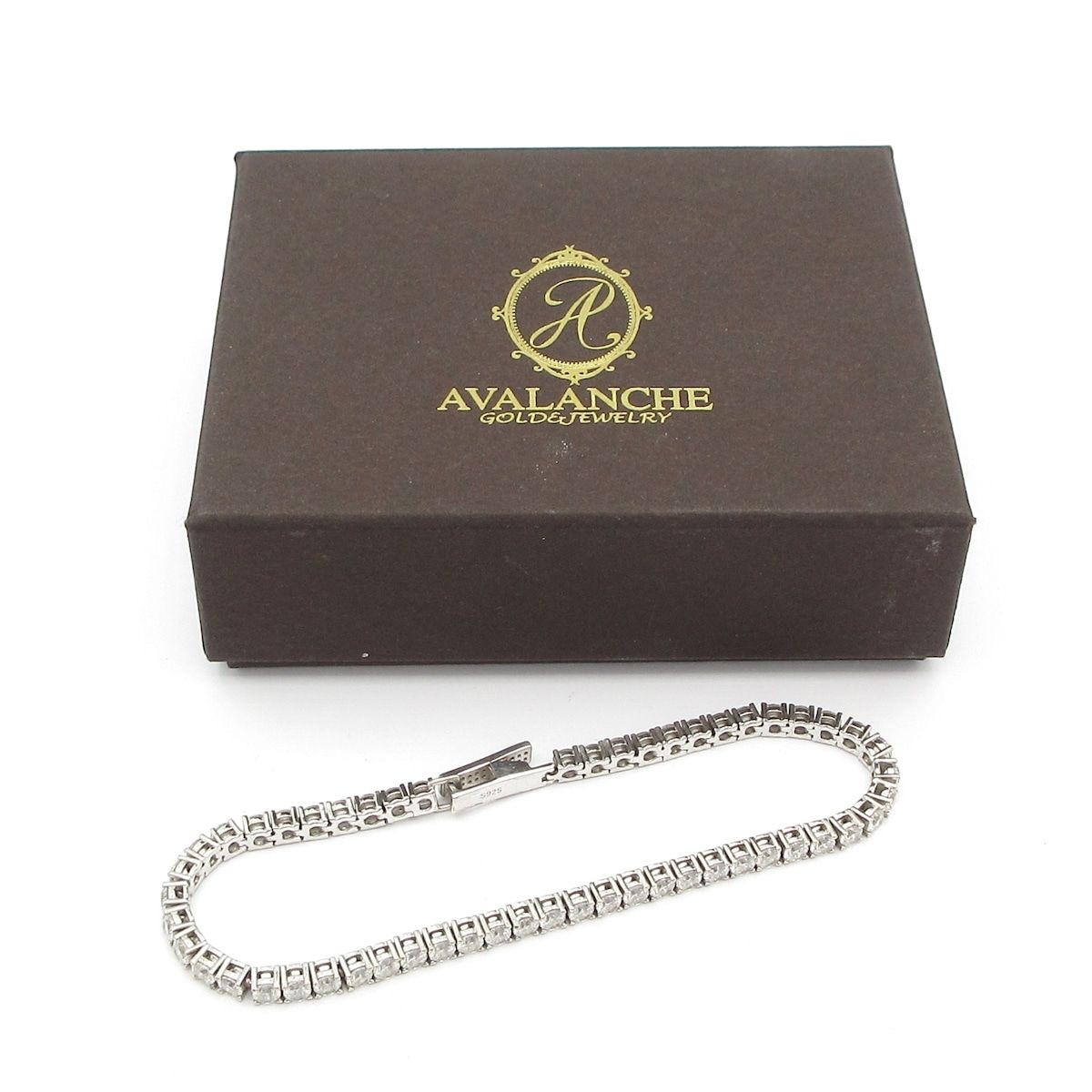 AVALANCHE(アバランチ) ブレスレット美品 - シルバー×クリア - メルカリ