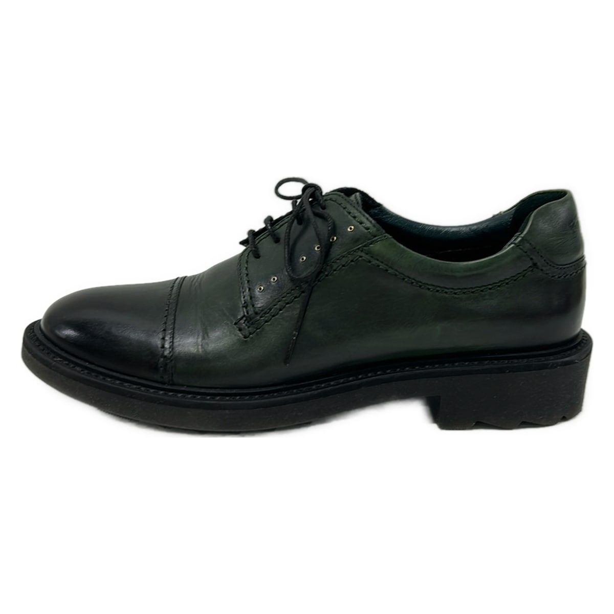 FERRAGAMO/SalvatoreFerragamo(サルバトーレフェラガモ) 靴 5 1/2 M レディース - ダークグリーン レザー