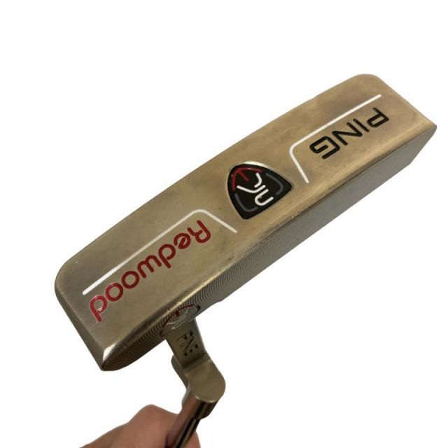【中古】 ピン Redwood Anser(ブラックニッケル) 34インチ パター PT スチール (フレックスその他) メンズ 男性用 右利き 右用 Cランク ゴルフクラブ