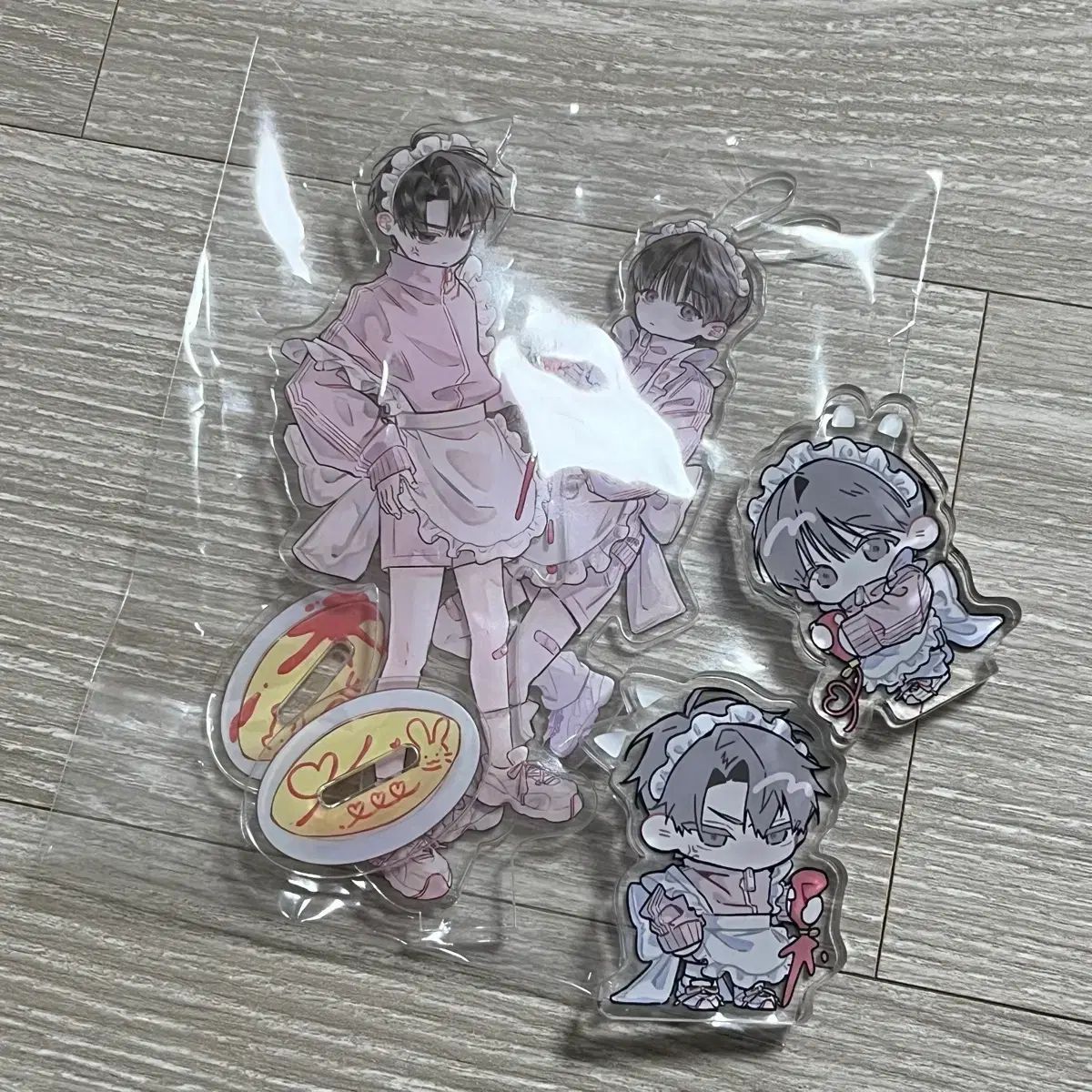 韓国イラストレーター作品 メイド overdose アークス スタンド アクスタ ころっと まとめ