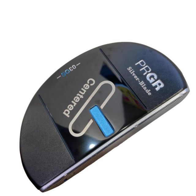 【中古】 プロギア SILVER-BLADE Centered 03OS 33インチ パター PT スチール (フレックスその他) メンズ 男性用 右利き 右用 Cランク ゴルフクラブ