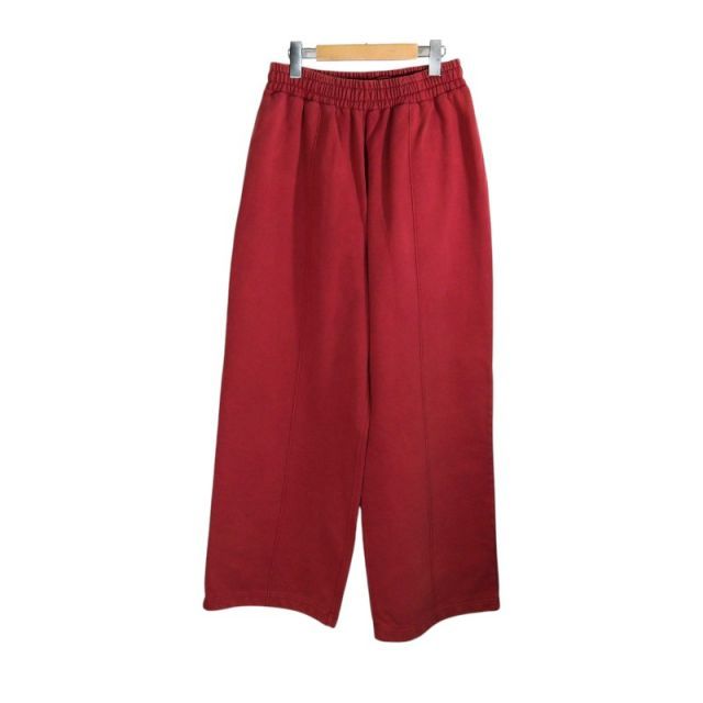 COOTIE 26ss PROCESSING PINK TUCK WIDE SWEAT EAZY PANTS BUIRGUNDY サイズＳ CTE-25A128