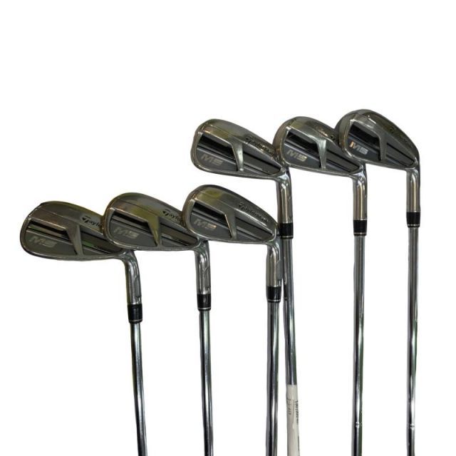 【中古】 テーラーメイド M5 6S アイアンセット IR Dynamic Gold (フレックスS) メンズ 男性用 右利き 右用 Cランク ゴルフクラブ