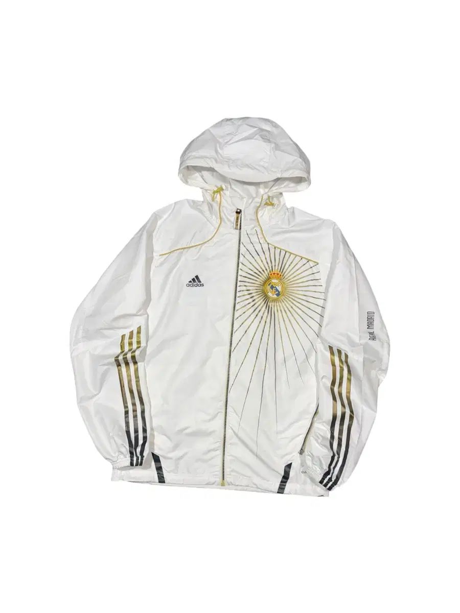 adidas アディダス レアルマドリード フード ウィンドブレーカー