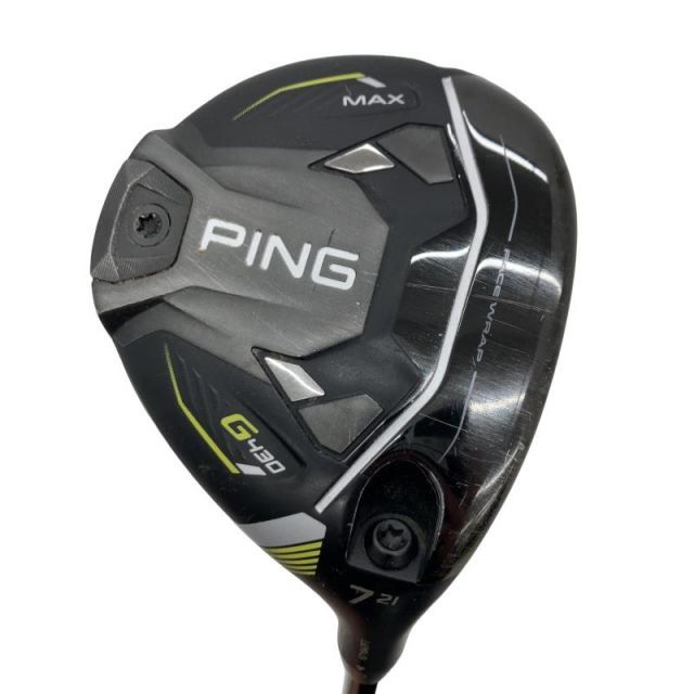 中古】 ピン G430 MAX 7W フェアウェイウッド FW ALTA J CB BLACK(FW