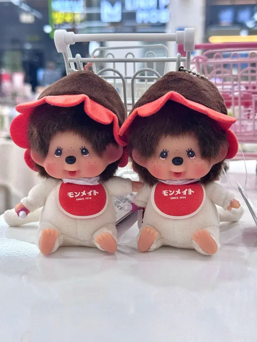 香港 ムーンMATE モンチッチ キーホルダー