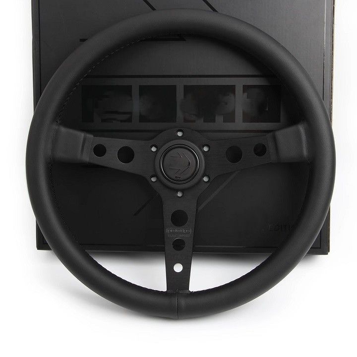 momo P5 ステアリング ハンドル 350mm/14インチ レザー 10,807円