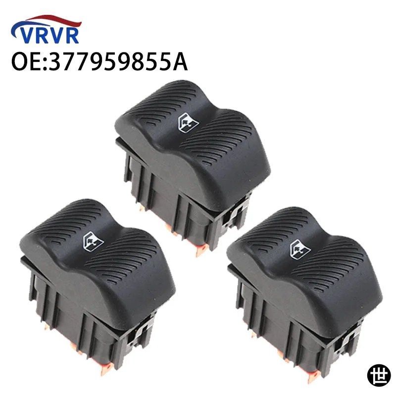 フォルクスワーゲン VW ゴル サベイロ パラティ 2004-2010 用電動パワーウィンドウ シングルスイッチ 377959855A