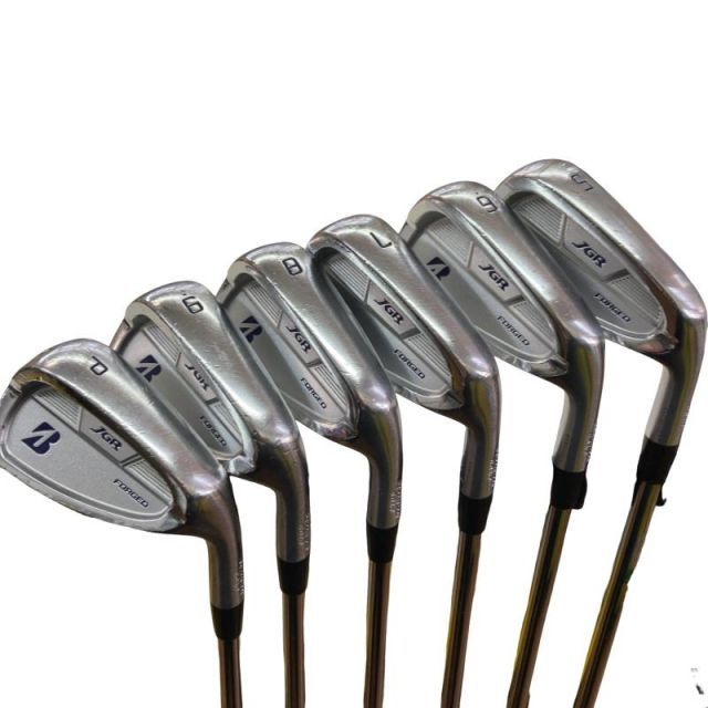 【中古】 ブリヂストン BRIDGESTONE JGR FORGED 6S アイアンセット IR XP 95 (フレックスS) メンズ 男性用 右利き 右用 Cランク ゴルフクラブ