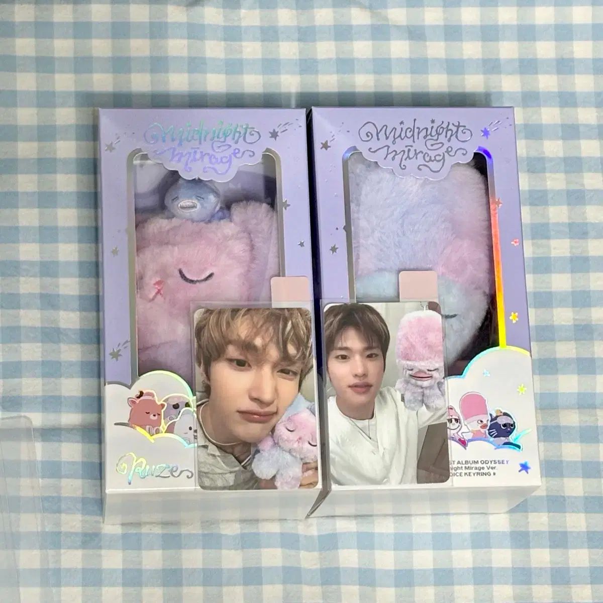 RIIZE(ライズ)ボイスキーリング SM&STORE Aバージョン ウォンビン(WONBIN) ソヒ(SOHEE) トゥーニャンダック ドルぴょんい セット