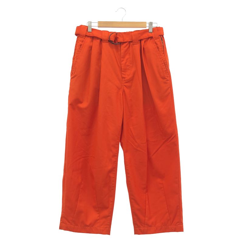 【中古】TIGHTBOOTH PRODUCTION バギーイージーパンツ サイズM オレンジ タイトブースプロダクション[19]