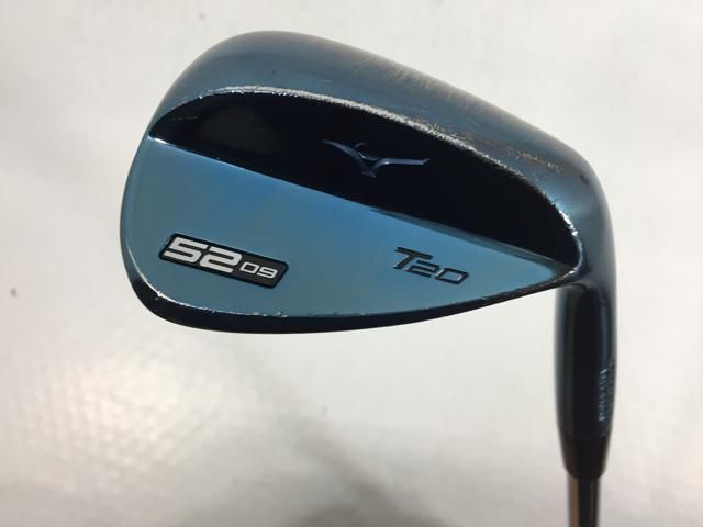 返品OK 【中古ゴルフクラブ】ミズノ T20 ウェッジ IPブルー 52.09 NS