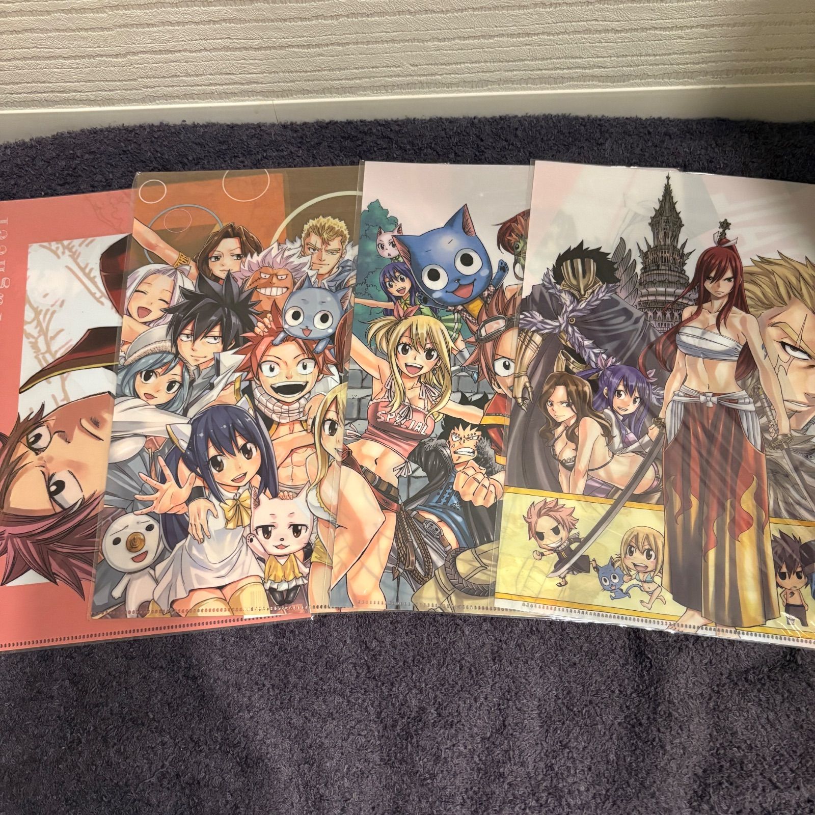 フェアリーテイル クリアファイルセット - Mercari