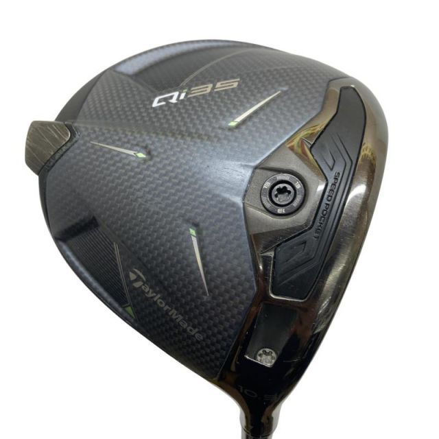 【中古】 テーラーメイド Qi35 10.5° ドライバー DR 純正特注シャフト (フレックスS) メンズ 男性用 右利き 右用 Cランク ゴルフクラブ