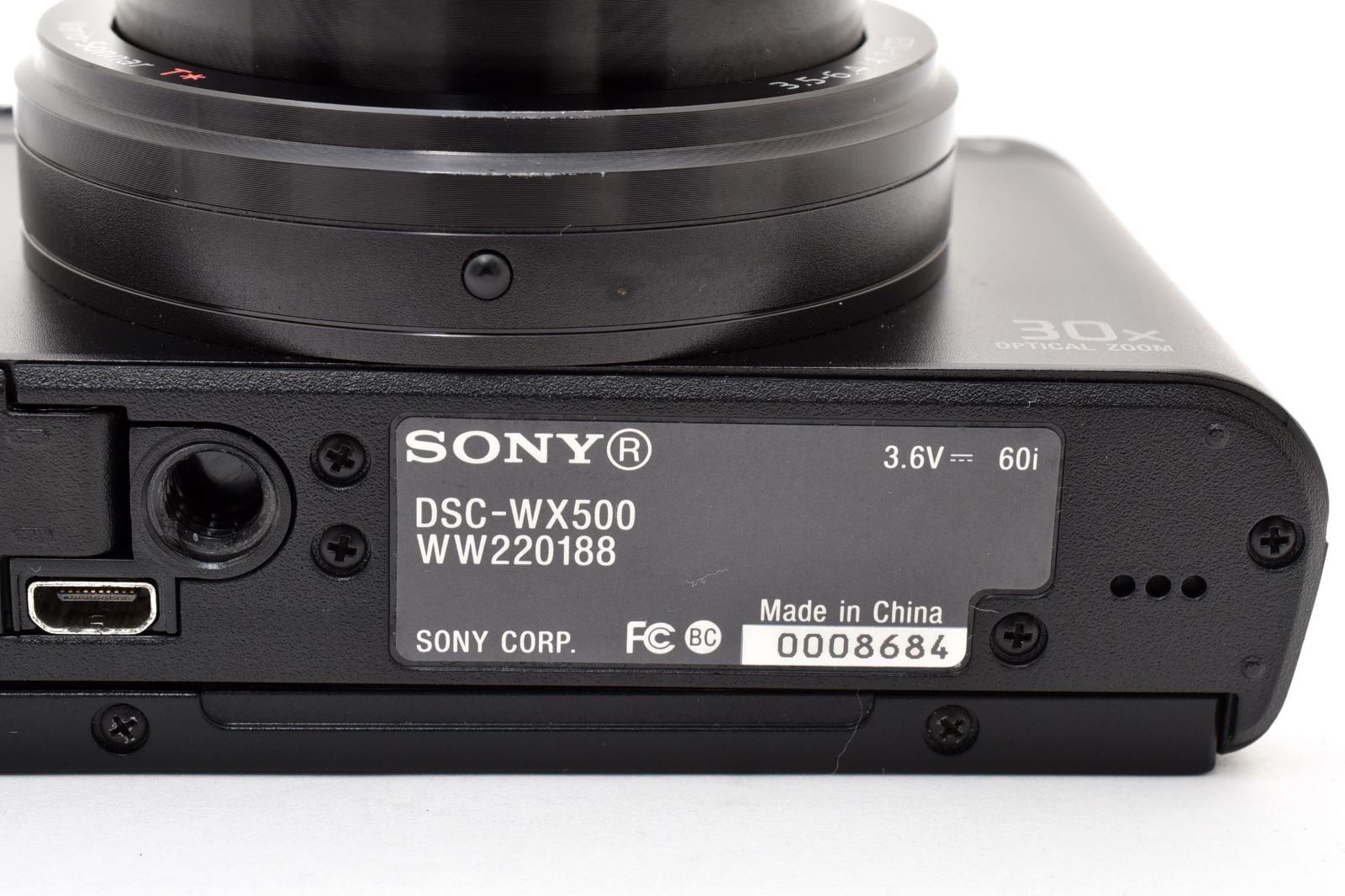 【返品保証】美品｜ソニー SONY Cyber-shot DSC-WX500 コンパクトデジカメ #C260512-01