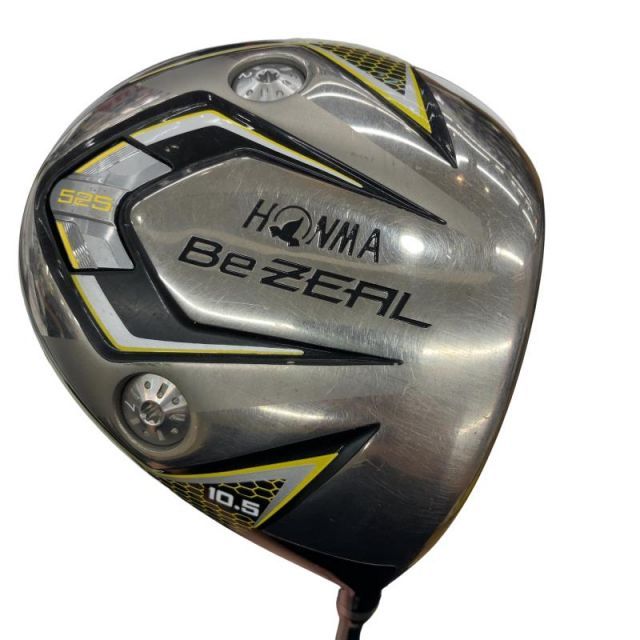 【中古】 本間ゴルフ Be ZEAL 525 10.5° ドライバー DR 純正特注シャフト (フレックスS) メンズ 男性用 右利き 右用 Cランク ゴルフクラブ